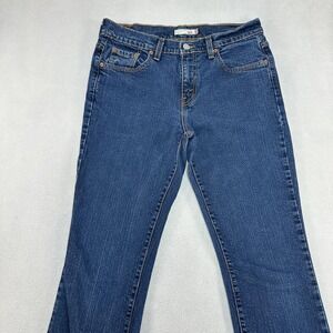 Levis 515 Jeans Womens‎ 4 Medium Blue Boot Cut Stretch Denim Casual Pants Fit